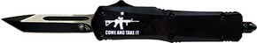 TEMPLAR KNIFE SMALL OTF COMEAND TAKE IT AR 2.75" BLK TANTO SAR15231 TEMPLAR KNIFE SMALL OTF COMEAND TAKE IT AR 2.75" BLK TANTO SAR15231