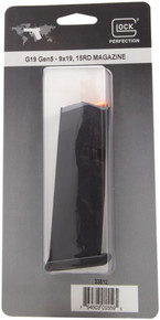 GLOCK OEM MAGAZINE GEN5 199MM 15RD 33812 GLOCK OEM MAGAZINE GEN5 199MM 15RD 33812
