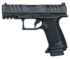 Walther Arms 2844176 PDP F-Series Pro E 9mm Luger 18+1 4" Black Steel Barrel, Black Optic Ready/Serrated Steel Slide, Black Polymer Frame w/Picatinny Rail, Interchangeable Backstrap Grip 179993 Walther Arms 2844176 PDP F-Series Pro E 9mm Luger 18+1 4" Black Steel Barrel, Black Optic Ready/Serrated Steel Slide, Black Polymer Frame w/Picatinny Rail, Interchangeable Backstrap Grip 179993