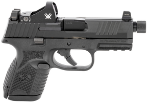 FN 66100803 509CT w/Optic 9mm Luger 10+1 4.32" Black Steel Threaded Barrel, Black PVD Optic Cut/Serrated Steel Slide & Polymer Frame w/Picatinny Rail, Vortex Viper Red Dot, Ambidextrous 123436 FN 66100803 509CT w/Optic 9mm Luger 10+1 4.32" Black Steel Threaded Barrel, Black PVD Optic Cut/Serrated Steel Slide & Polymer Frame w/Picatinny Rail, Vortex Viper Red Dot, Ambidextrous 123436