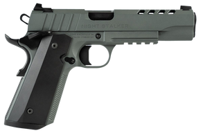 Tisas 10100512 1911 Night Stalker Full Size 45 ACP 8+1 5" Black Steel Ramped Barrel, Platinum Grey Cerakote Ported/Serrated Slide & Frame w/Picatinny Rail & Beavertail, Ambidextrous 152728 Tisas 10100512 1911 Night Stalker Full Size 45 ACP 8+1 5" Black Steel Ramped Barrel, Platinum Grey Cerakote Ported/Serrated Slide & Frame w/Picatinny Rail & Beavertail, Ambidextrous 152728