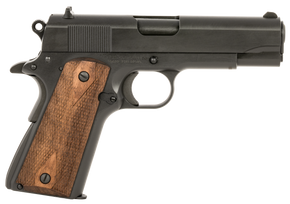 Tisas 10100116 1911 A1 Tank Commander 9mm Luger 9+1 4.25" Black Steel Barrel, Manganese Phosphate Coated Serrated Carbon Steel Slide & Frame w/Beavertail, Turkish Walnut Grip 160743 Tisas 10100116 1911 A1 Tank Commander 9mm Luger 9+1 4.25" Black Steel Barrel, Manganese Phosphate Coated Serrated Carbon Steel Slide & Frame w/Beavertail, Turkish Walnut Grip 160743