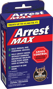 WHITETAIL INSTITUTE HERBICIDEARREST MAX GRASS 1PT 1ACRE AM1P WHITETAIL INSTITUTE HERBICIDEARREST MAX GRASS 1PT 1ACRE AM1P