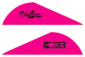 BOHNING BLAZER VANES2" SOLID HOT PINK 36PK 10831HP2