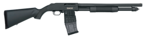 Mossberg 50205 590M Mag-Fed 12 Gauge 2.75" 10+1 18.50" Cylinder Bore Barrel Matte Blued Rec Black Synthetic Stock Right Hand 100883 Mossberg 50205 590M Mag-Fed 12 Gauge 2.75" 10+1 18.50" Cylinder Bore Barrel Matte Blued Rec Black Synthetic Stock Right Hand 100883