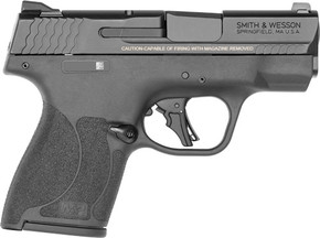 S&W M&P9 SHIELD PLUS 9MM THUMBSAFETY 2-10 RD MAGS 3.1" BLACK G14203S