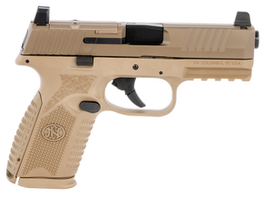 FN 66100741 509M MRD Mid-Size 9mm Luger 15+1 4" Black Recessed Crown Barrel, Flat Dark Earth PVD Optic Ready/Serrated Steel Slide, Flat Dark Earth Polymer Frame w/Picatinny Rail, Ambidextrous 125562 FN 66100741 509M MRD Mid-Size 9mm Luger 15+1 4" Black Recessed Crown Barrel, Flat Dark Earth PVD Optic Ready/Serrated Steel Slide, Flat Dark Earth Polymer Frame w/Picatinny Rail, Ambidextrous 125562