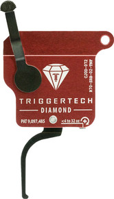 TRIGGERTECH REM 700 SNGLE STGBLACK DIAMOND FLAT CLEAN R70SRB02TNF