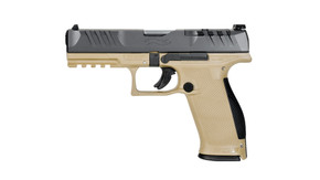 Walther Arms PDP FS 9MM 4.5" BK/TAN OR 18+1 WA2858380 Walther Arms PDP FS 9MM 4.5" BK/TAN OR 18+1 WA2858380