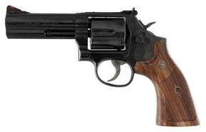 S&W 586 CLASSIC 357MAG 4" AS6-SHOT BLUED WOOD G150909 S&W 586 CLASSIC 357MAG 4" AS6-SHOT BLUED WOOD G150909
