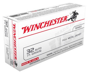 WINCHESTER USA 32 ACP 71GRFMJ-RN 50RD 10BX/CS AQ4255 WINCHESTER USA 32 ACP 71GRFMJ-RN 50RD 10BX/CS AQ4255