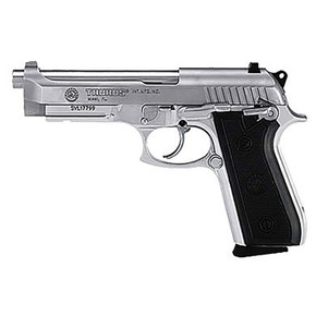 PT 92 9MM LUGER 5'' BBL (2)17RD MAGS STAINLESS 430108318 PT 92 9MM LUGER 5'' BBL (2)17RD MAGS STAINLESS 430108318