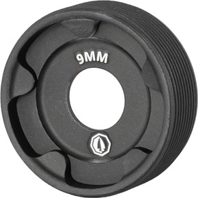 RUGGED SUPPRESSORS FRONT CAP9MM OBSIDIAN 9/45 FC002 RUGGED SUPPRESSORS FRONT CAP9MM OBSIDIAN 9/45 FC002