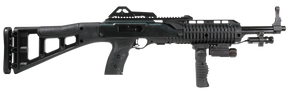 Hi-Point 995FGFLLAZTS 995TS Carbine 9mm Luger 16.50" 10+1 Black All Weather Molded Stock W/Forward Folding Grip, Weapon-Mounted Flashlight and Laser 62396 Hi-Point 995FGFLLAZTS 995TS Carbine 9mm Luger 16.50" 10+1 Black All Weather Molded Stock W/Forward Folding Grip, Weapon-Mounted Flashlight and Laser 62396