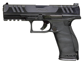Walther Arms 2858134 PDP Optic Ready 9mm Luger Caliber with 5" Barrel, 10+1 Capacity, Black Finish Picatinny Rail Frame, Serrated/Optic Cut Black Steel Slide & Performance Duty Textured Polymer Grip 137187 Walther Arms 2858134 PDP Optic Ready 9mm Luger Caliber with 5" Barrel, 10+1 Capacity, Black Finish Picatinny Rail Frame, Serrated/Optic Cut Black Steel Slide & Performance Duty Textured Polymer Grip 137187