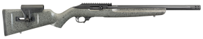 Ruger 31120 10/22 Competition 22 LR 10+1 16.12" Fluted Barrel, Black Rec, Adjustable Comb Black Speckled Gray Stock 149352