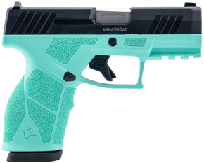 Taurus 1-GX2931C-10 GX2 9mm 10+1 3.37" Matte Stainless Steel Barrel, Matte Black Serrated Stainless Steel Slide, Cyan Polymer Frame w/Picatinny Rail, Polymer Grip 170115 Taurus 1-GX2931C-10 GX2 9mm 10+1 3.37" Matte Stainless Steel Barrel, Matte Black Serrated Stainless Steel Slide, Cyan Polymer Frame w/Picatinny Rail, Polymer Grip 170115