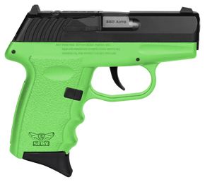 SCCY Industries CPX3CBLGRDRG3 CPX-3 RD 380 ACP 10+1 2.96" Lime Green Polymer/Serrated Black Nitride Stainless Steel Slide/Finger Grooved Lime Green Polymer Grip 144640 SCCY Industries CPX3CBLGRDRG3 CPX-3 RD 380 ACP 10+1 2.96" Lime Green Polymer/Serrated Black Nitride Stainless Steel Slide/Finger Grooved Lime Green Polymer Grip 144640