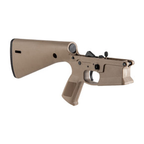 AR-15 KP-15 COMPLETE LOWER RECEIVER MIL-SPEC POLYMER FDE 100037288 AR-15 KP-15 COMPLETE LOWER RECEIVER MIL-SPEC POLYMER FDE 100037288