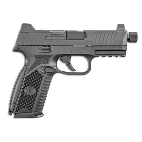 FN 509 Tactical Handgun 9mm Luger 17rd & 24rd Magazines (2) 4.5" Threaded Barrel Black NMS RJ66100375 FN 509 Tactical Handgun 9mm Luger 17rd & 24rd Magazines (2) 4.5" Threaded Barrel Black NMS RJ66100375