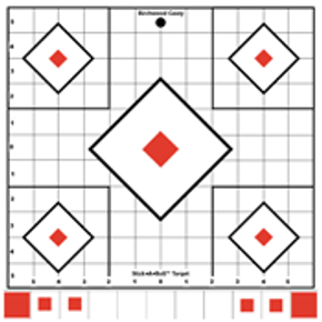 B/C TARGET STICK-A-BULL 12"SIGHT-IN 5 TARGETS 33922 B/C TARGET STICK-A-BULL 12"SIGHT-IN 5 TARGETS 33922