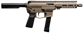 Angstadt Arms AAUDP09PF6 UDP-9  9mm Luger 15+1 6" Black Melonite Threaded Barrel, 5.50" Free Float M-LOK Handguards, Flat Dark Earth Cerakote Aluminum Picatinny Rail Receiver, Black B5 Grips 165246