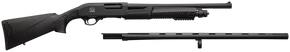 Chiappa Firearms 930374 301 Field/Tactical Full Size 12 Gauge Pump 3" 5+1 18.50/28" Black Steel Vent Rib Barrel, Black Aluminum Receiver, Black Synthetic Stock 165010 Chiappa Firearms 930374 301 Field/Tactical Full Size 12 Gauge Pump 3" 5+1 18.50/28" Black Steel Vent Rib Barrel, Black Aluminum Receiver, Black Synthetic Stock 165010