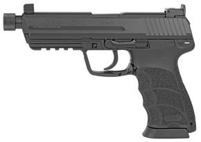 HK 81001118 HK45 V7 LEM .45 ACP DAO 10+1 4.46" Black Threaded Barrel, Black Cerakote Serrated Steel Slide, Black Polymer Frame w/Picatinny Rail, Ambidextrous 172732 HK 81001118 HK45 V7 LEM .45 ACP DAO 10+1 4.46" Black Threaded Barrel, Black Cerakote Serrated Steel Slide, Black Polymer Frame w/Picatinny Rail, Ambidextrous 172732