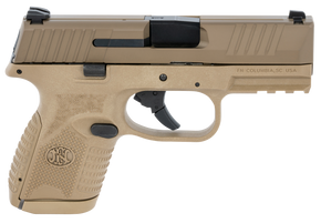FN 66100819 509 Compact 9mm Luger 3.70" Barrel 10+1, Flat Dark Earth Polymer Frame With Mounting Rail, Flat Dark Earth Stainless Steel Slide, No Manual Safety 133058 FN 66100819 509 Compact 9mm Luger 3.70" Barrel 10+1, Flat Dark Earth Polymer Frame With Mounting Rail, Flat Dark Earth Stainless Steel Slide, No Manual Safety 133058