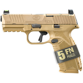 509 MRD 9MM LUGER 4'' BBL (2)17RD & (3)24RD MAGS FDE 430104122 509 MRD 9MM LUGER 4'' BBL (2)17RD & (3)24RD MAGS FDE 430104122