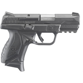 RUGER AMERICAN COMPACT 9MM 3.55”BBL (1)12RD & (1)17RD BLK NS 250022575