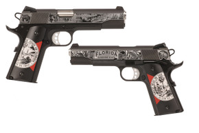Springfield Armory 1911 GARRISON 45ACP BL/WD ENG SFPX9420EMF Springfield Armory 1911 GARRISON 45ACP BL/WD ENG SFPX9420EMF