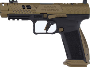 CANIK TTI COMBAT 9MM 4.6" BBLOR FS 2-10RD MAGS BLACK GHG7864N