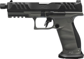 WALTHER PDP OR PRO SD 9MM 5.1"18-SHOT GRAY POLYOMER FRAME G2877503