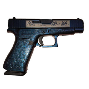 Glock 48 Gen 5 "Glock & Roses" Mongoose Purple Handgun 9mm Luger 10rd Magazines (2) 4.17" Barrel Us Made GLUA4850201FRMGR Glock 48 Gen 5 "Glock & Roses" Mongoose Purple Handgun 9mm Luger 10rd Magazines (2) 4.17" Barrel Us Made GLUA4850201FRMGR