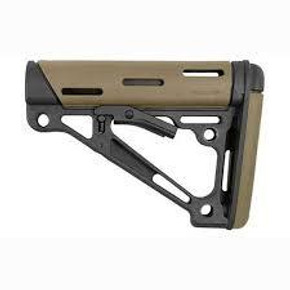 Hogue AR-15/M16 Overmolded Collapsible Mil-Spec Buffer Tube Buttstock FDE HA15340 Hogue AR-15/M16 Overmolded Collapsible Mil-Spec Buffer Tube Buttstock FDE HA15340