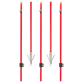 Cajun Bowfishing Fiberglass Arrow with Piranha Long Barb XT IBABF4960 Cajun Bowfishing Fiberglass Arrow with Piranha Long Barb XT IBABF4960