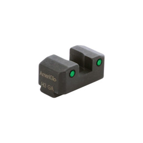 Ameriglo Green Tritium 2-Dot Black Outlines .300in H Sq Notch Serrated Sight Hellcat OSP KQSA119OPR Ameriglo Green Tritium 2-Dot Black Outlines .300in H Sq Notch Serrated Sight Hellcat OSP KQSA119OPR