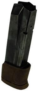 S&W MAGAZINE M&P45 14RDW/FINGER EXT. BLACK/BROWN BASE 19477