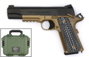 Colt CQB GOV CUST 45ACP BLK/FDE 5" COO1070CQB-FB Colt CQB GOV CUST 45ACP BLK/FDE 5" COO1070CQB-FB