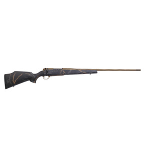 Weatherby MK V Weathermark Limited Rifle 6.5 Creedmoor Mag 4rd Capacity 24" Fluted Barrel Black/Gray/Bronze Stock XBMWL05N65CMR4B