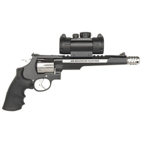 S&W PC M629 Hunter w/Red/Green Dot Handgun .44 Mag 6rd Capacity 7.5" Barrel w/Compensator Two-Tone Finish SW170318