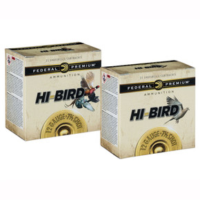 HI-BIRD 12 GAUGE 2-3/4'' 1-1/4OZ #6 SHOT 25/BOX 105002450 HI-BIRD 12 GAUGE 2-3/4'' 1-1/4OZ #6 SHOT 25/BOX 105002450