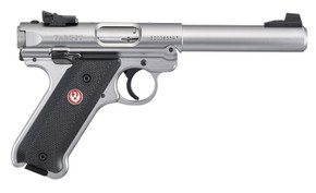 Ruger MKIV TARGET 22LR 5.5" SS 10+1 RUKMKIV512 Ruger MKIV TARGET 22LR 5.5" SS 10+1 RUKMKIV512