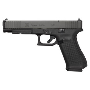 Glock 34 Gen 5 MOS Handgun 9mm Luger 17rd Magazines(3) 5.31" Barrel Black Austria GLPA343S103MOS Glock 34 Gen 5 MOS Handgun 9mm Luger 17rd Magazines(3) 5.31" Barrel Black Austria GLPA343S103MOS