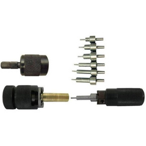 Lyman E-ZEE Trimmer Handgun Set & Pilots for 9mm .38 Spl .357 .40 S&W .44 Mag & 45 ACP LY7821892 Lyman E-ZEE Trimmer Handgun Set & Pilots for 9mm .38 Spl .357 .40 S&W .44 Mag & 45 ACP LY7821892