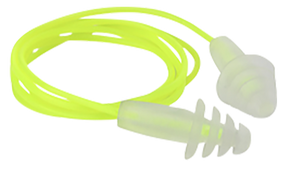 Radians FP43HVBP3 Resistor Flanged Earplugs Thermoplastic 27dB Yellow/Clear 3Pair 166078 Radians FP43HVBP3 Resistor Flanged Earplugs Thermoplastic 27dB Yellow/Clear 3Pair 166078