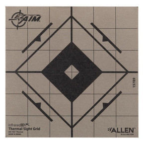 Allen EZ Aim Adhesive Thermal Sight Grid Paper Target 6" AN15789 Allen EZ Aim Adhesive Thermal Sight Grid Paper Target 6" AN15789