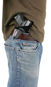 Blackhawk! Inside-the-Pants Holster - Right Hand Fits Glock 26/27/33 & other Sub-Compact 9/.40 XO73IP05BK Blackhawk! Inside-the-Pants Holster - Right Hand Fits Glock 26/27/33 & other Sub-Compact 9/.40 XO73IP05BK