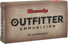 Hornady 822124 Outfitter 300WthbyMag 180gr Copper Alloy eXpanding 20 Per Box/10 Case 140599 Hornady 822124 Outfitter 300WthbyMag 180gr Copper Alloy eXpanding 20 Per Box/10 Case 140599